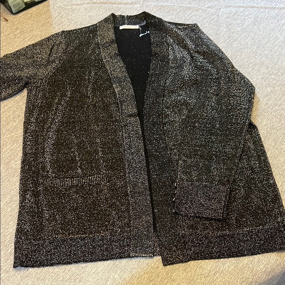 Staccato Black and Silver Women's Cardigan